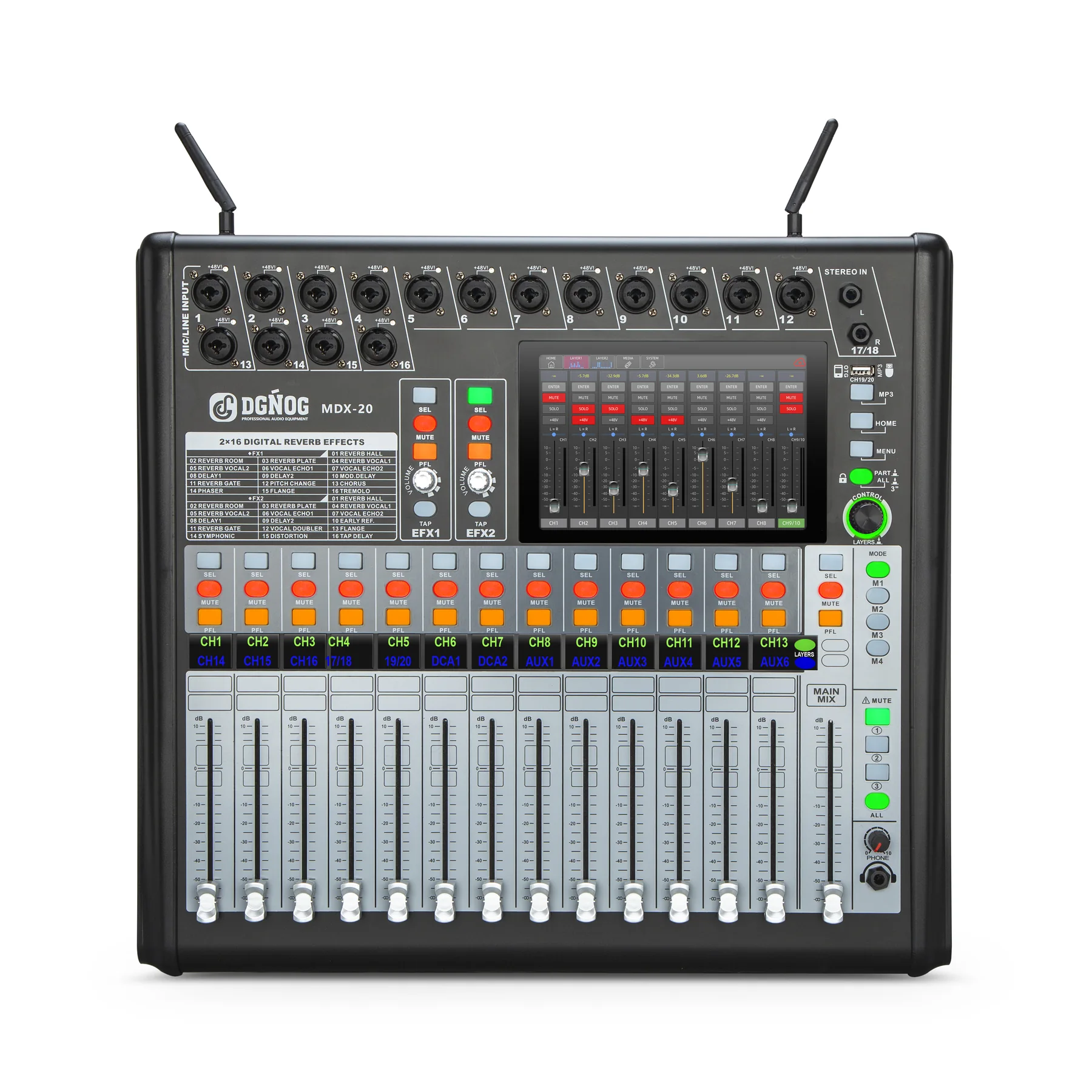 MDX-20 Digital Mixer: Features, Applications and Specifications