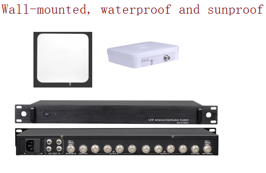 A730+A3000 10-channel panel-antenna distribution system