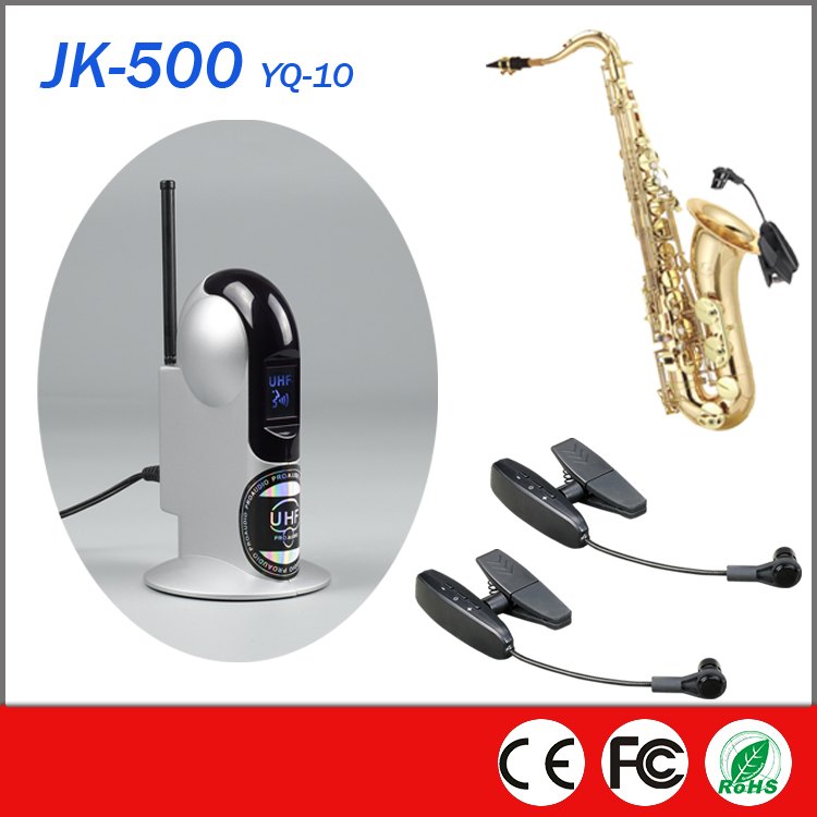 JK500 YQ-10 dual-channel wireless microphone system