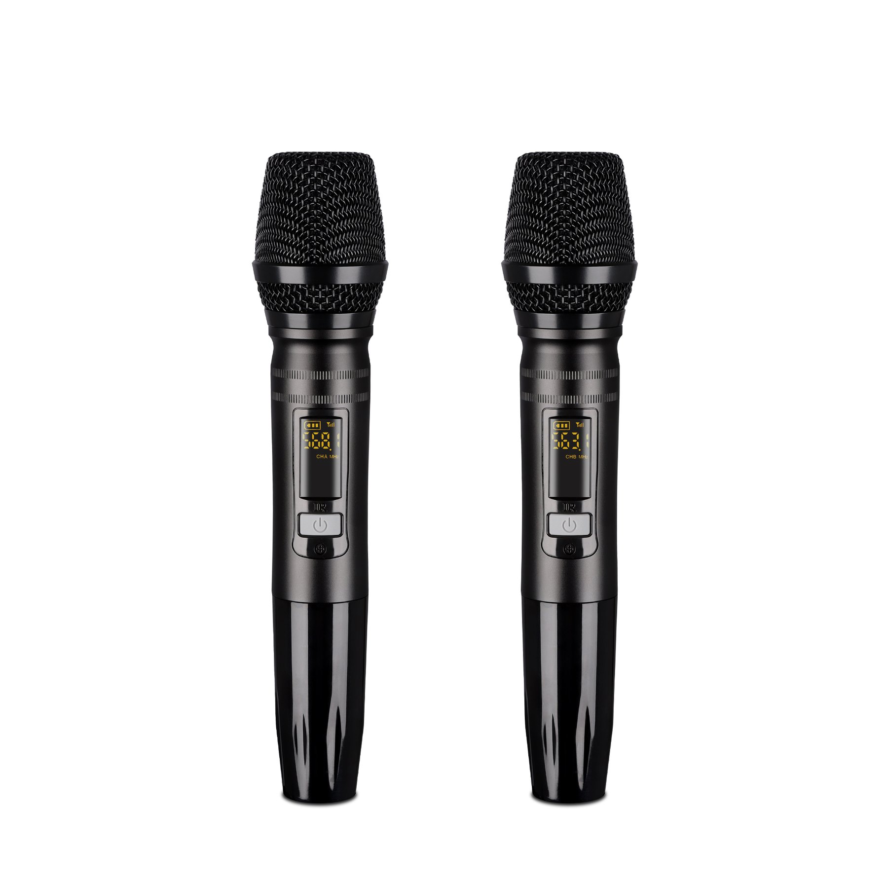R4-PRO dual wireless handheld microphone transmitters