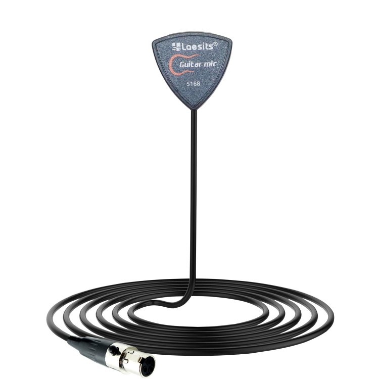 S168 guitar microphone and mini XLR cable