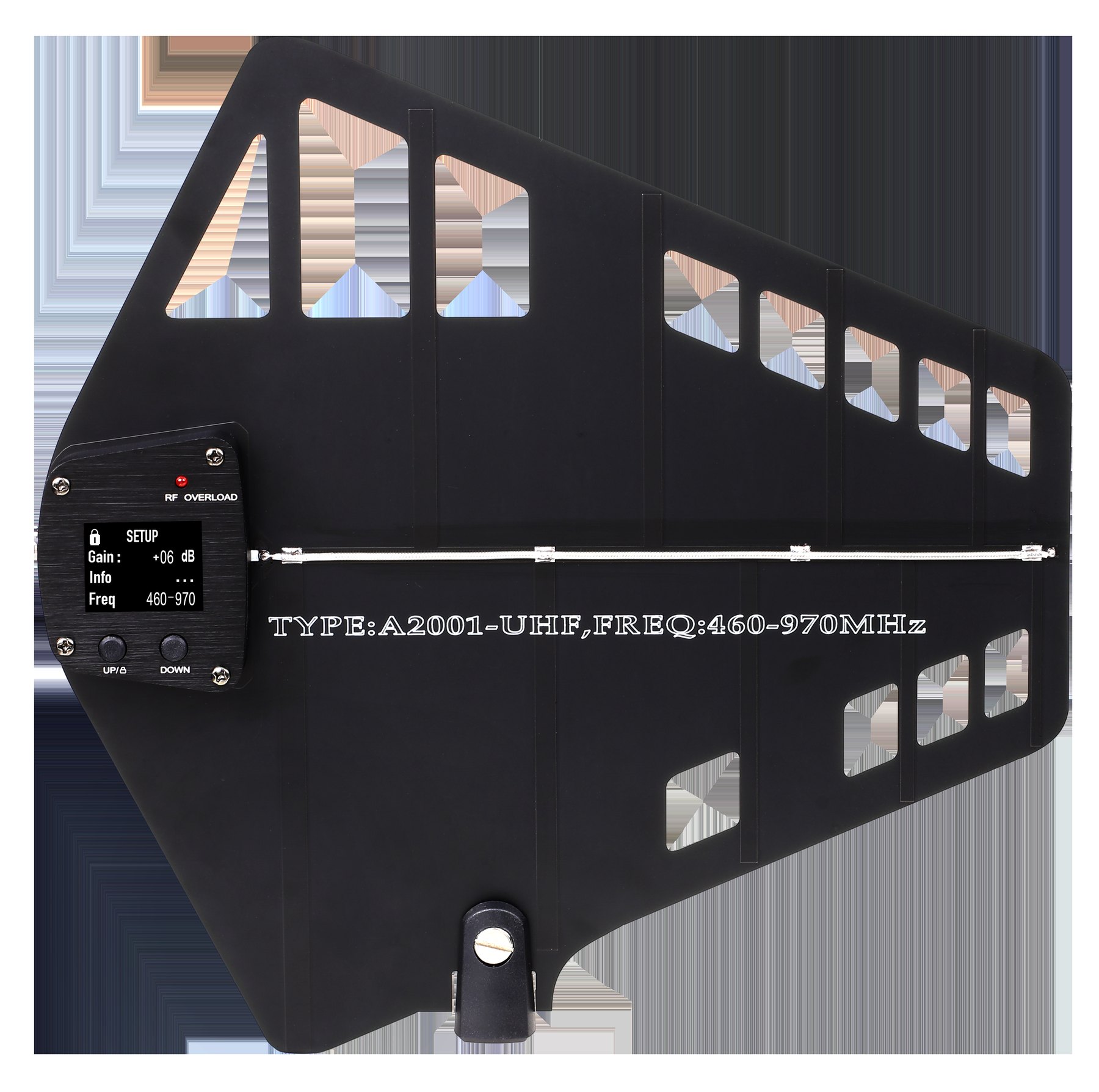 A2001 directional UHF antenna front view