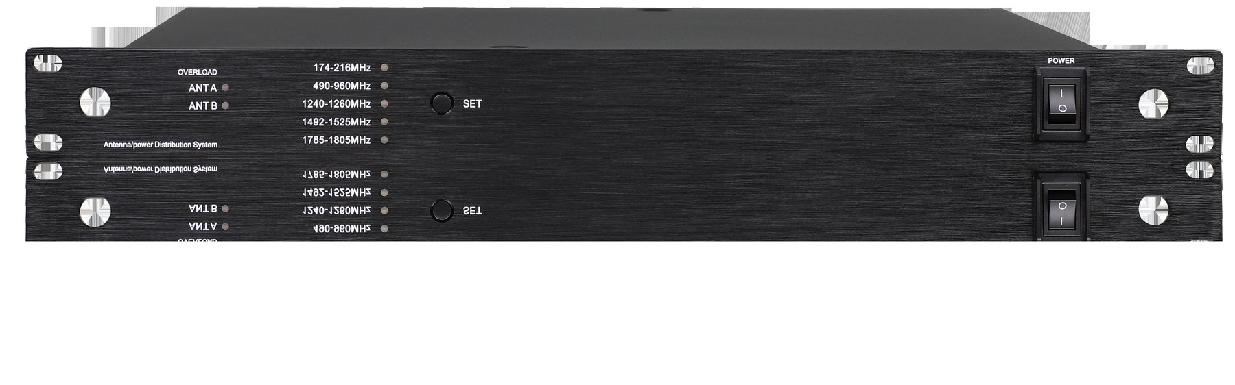 UA87 antenna distribution main unit chassis view