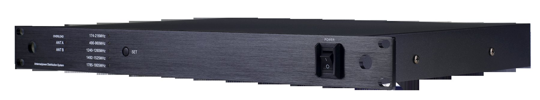UA87 antenna distribution main unit front panel
