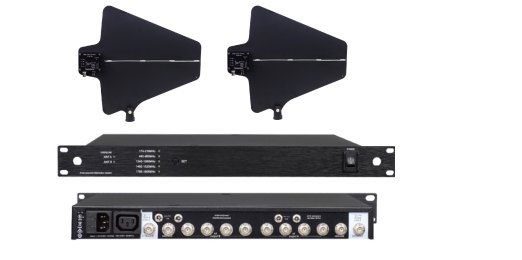 UA87 and U87 10-channel microphone antenna distribution system