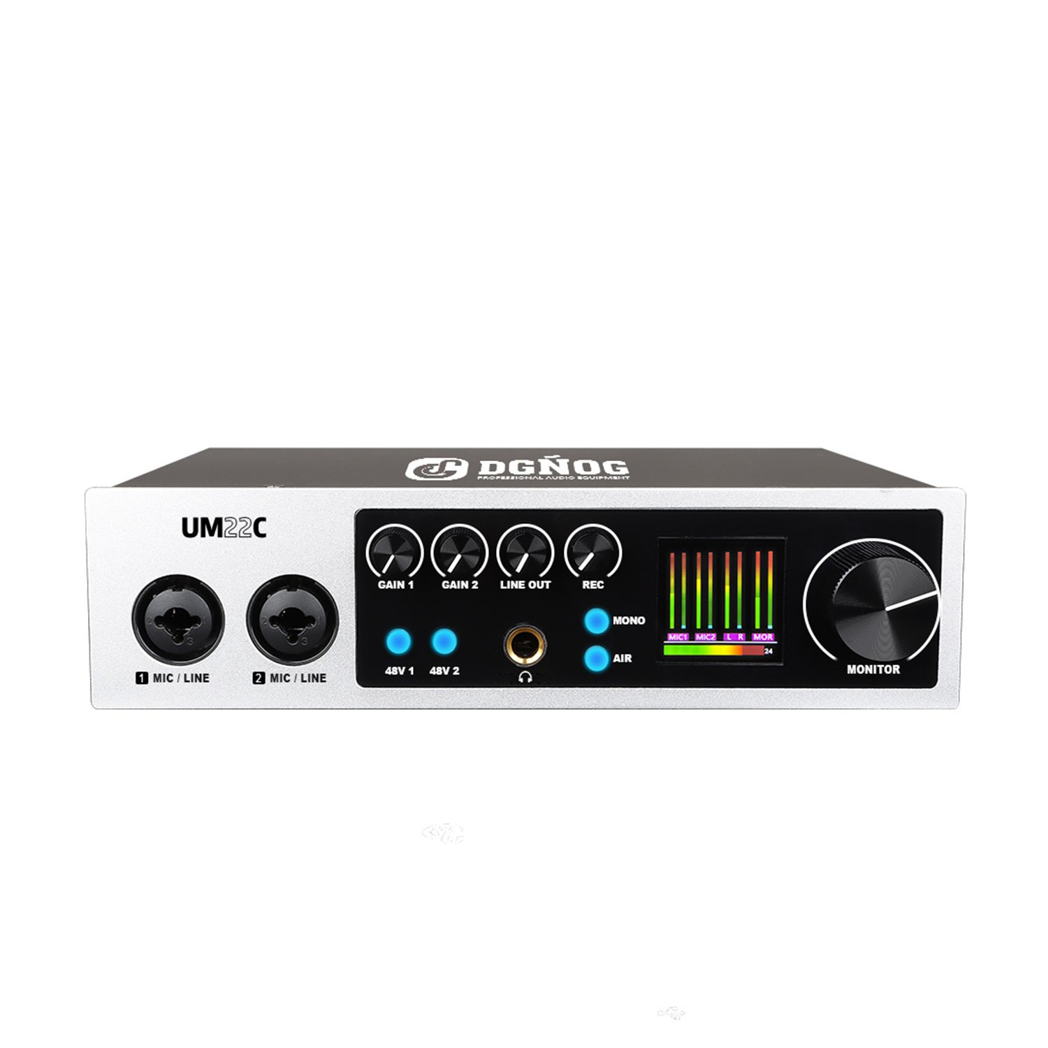 UM22C USB-C audio interface view 1