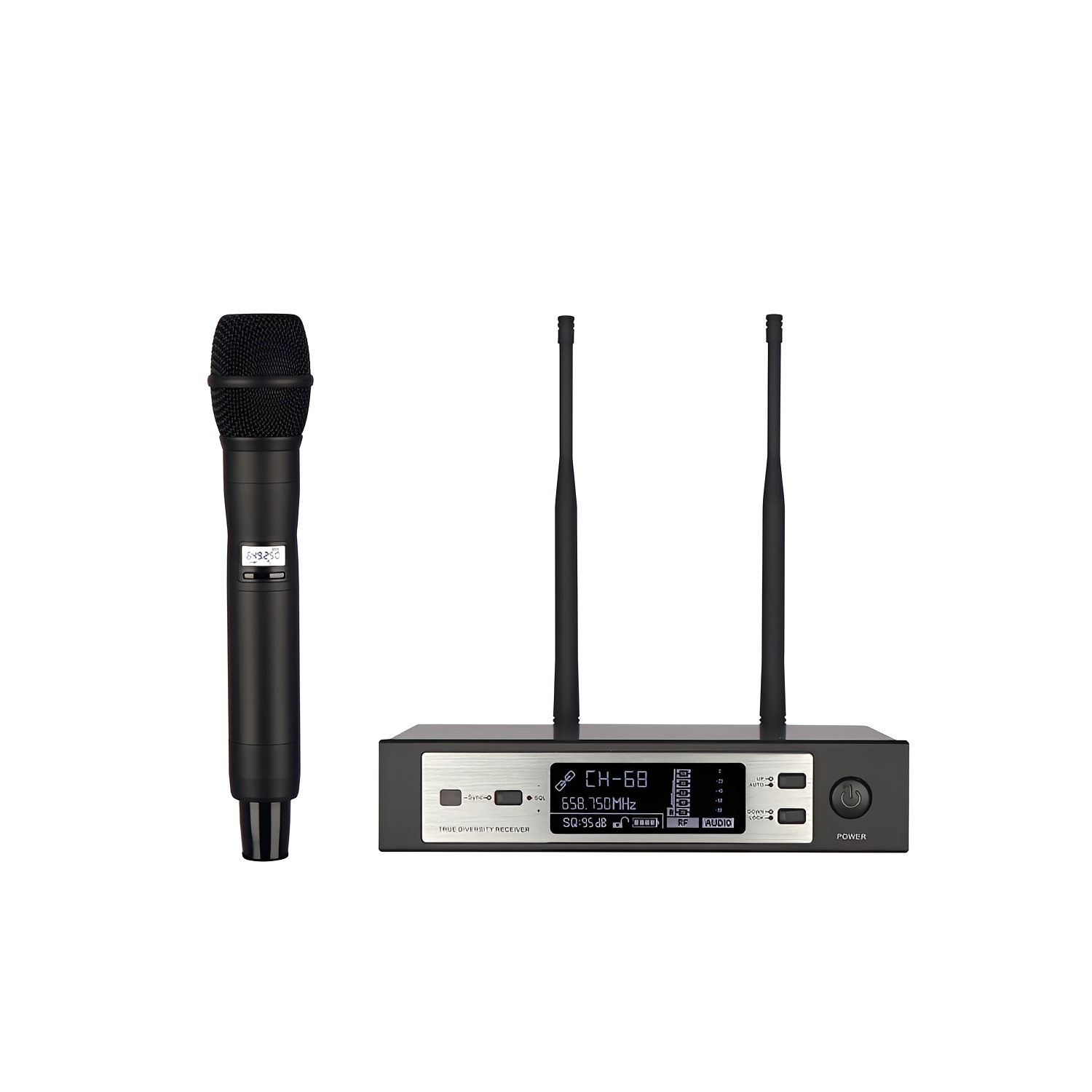 ELEGAUDIO SKM-9100 true-diversity uhf wireless microphone system