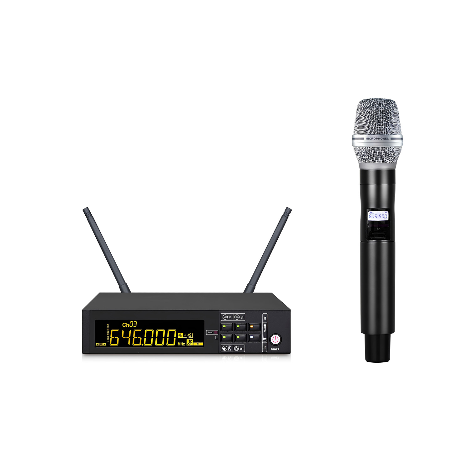 ELEGAUDIO DG-100 single-channel uhf wireless microphone system