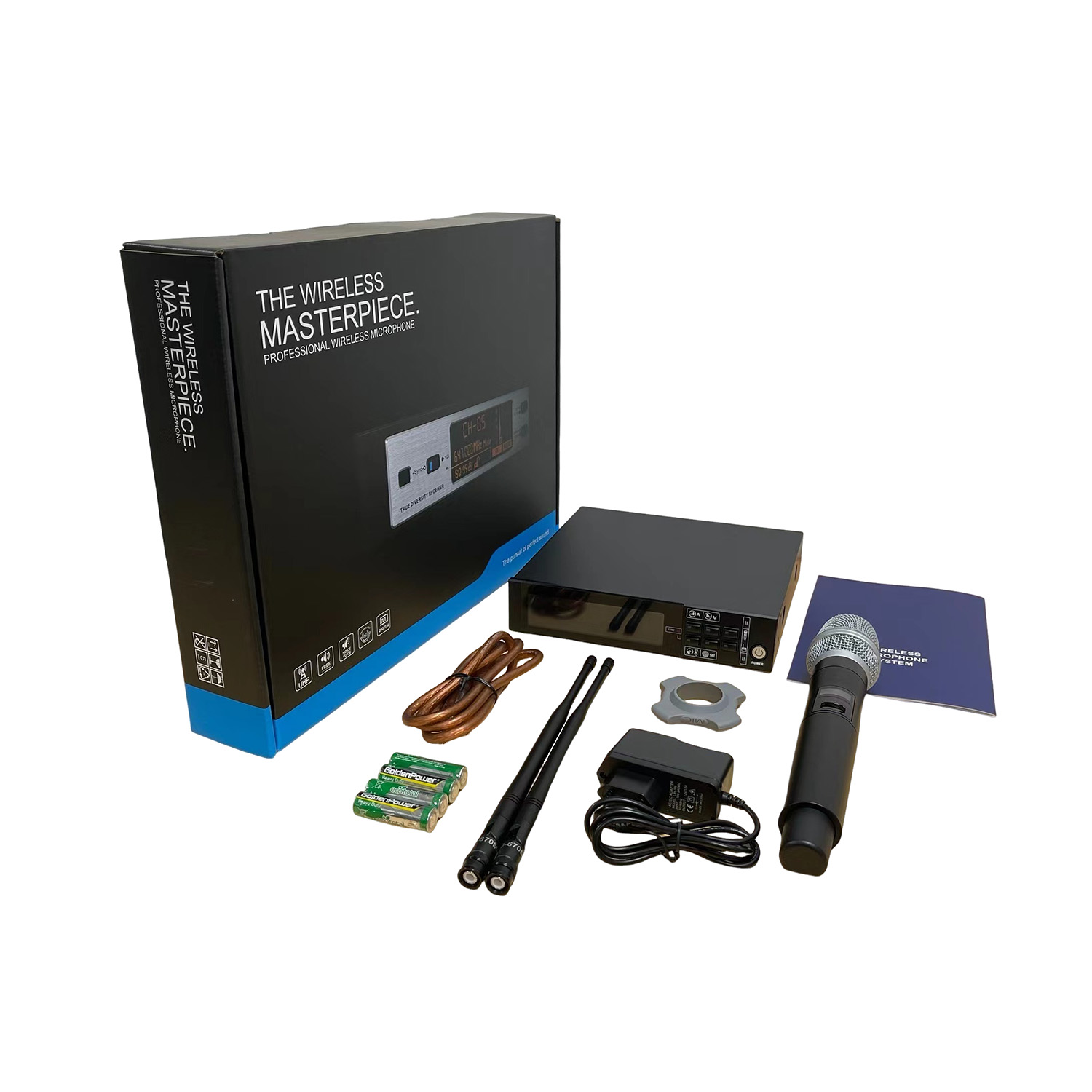 ELEGAUDIO DG-100 single-channel uhf wireless microphone system