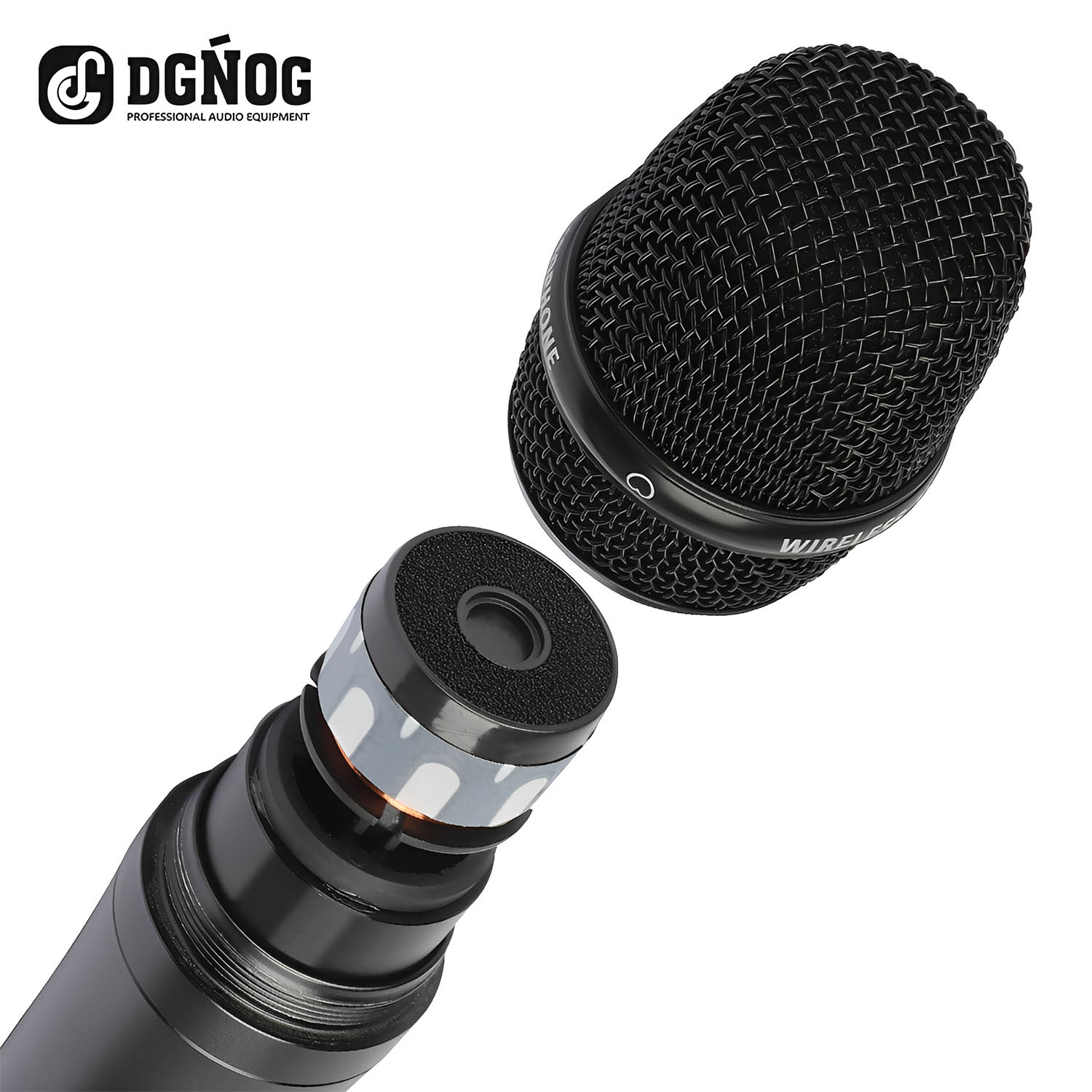 ELEGAUDIO DG-800 dual-channel uhf window-intercom wireless microphone system