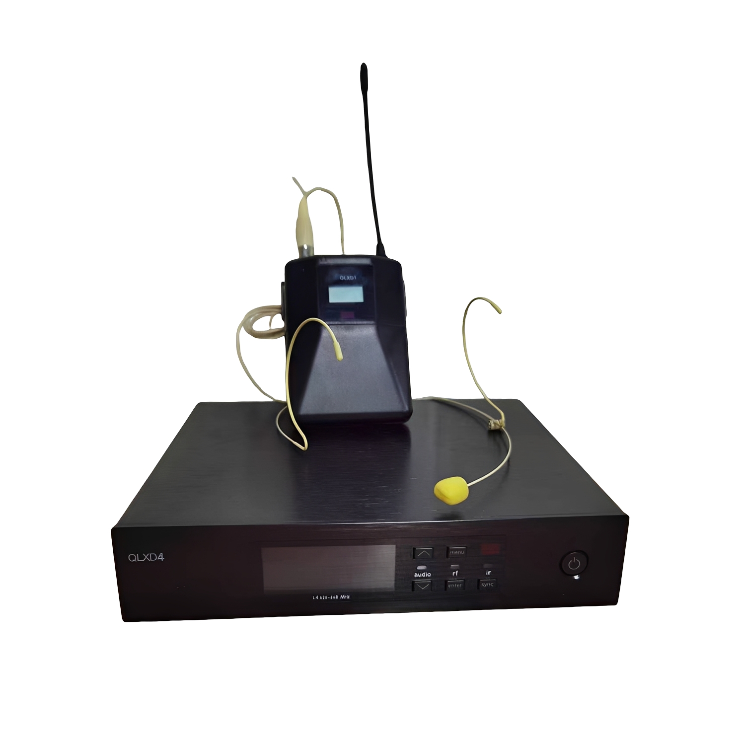 ELEGAUDIO QLXD4 single-channel pll uhf wireless microphone system