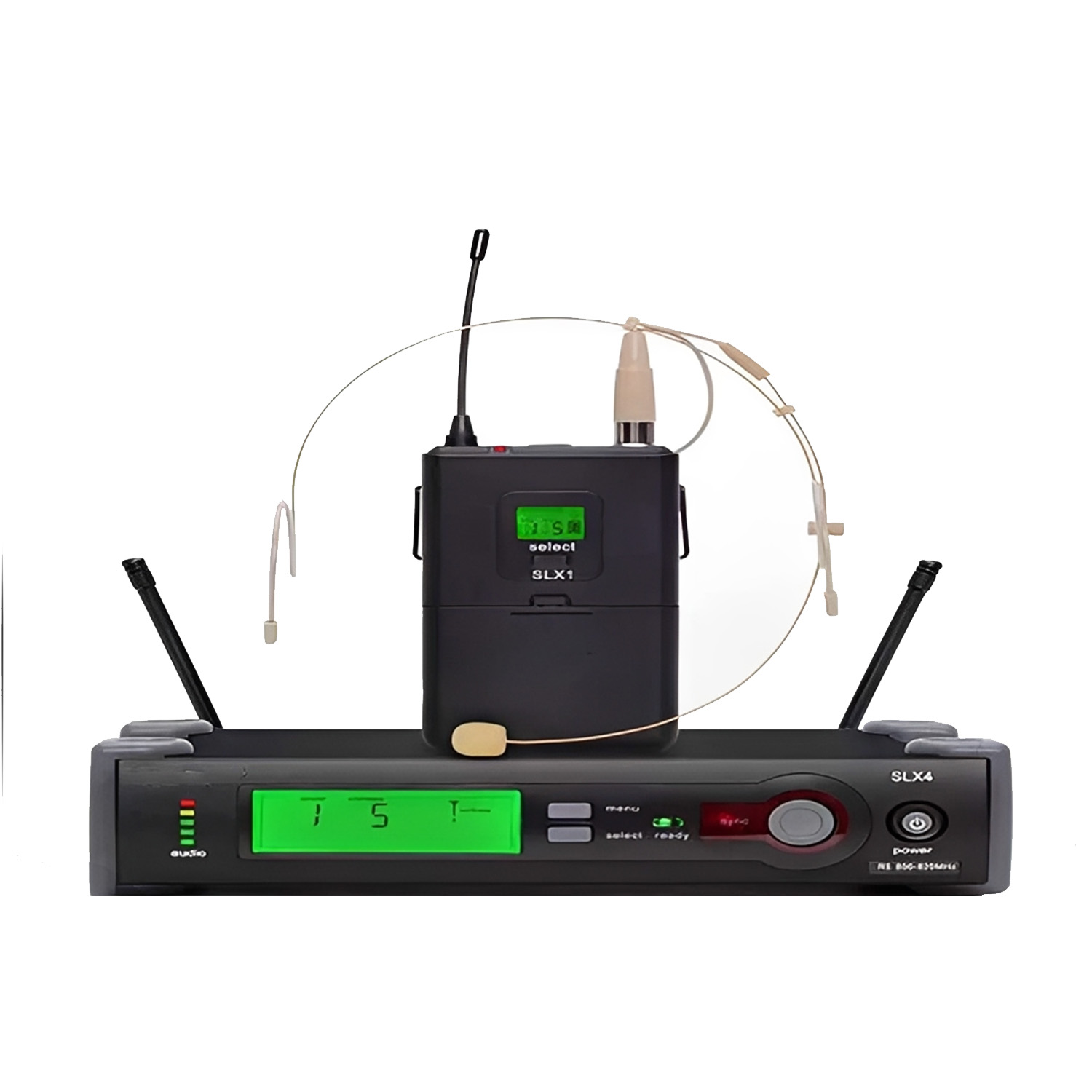 ELEGAUDIO SLX4 single-handheld uhf wireless microphone system