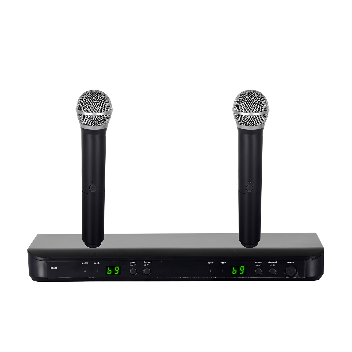 ELEGAUDIO BLX88 dual-handheld uhf wireless microphone system