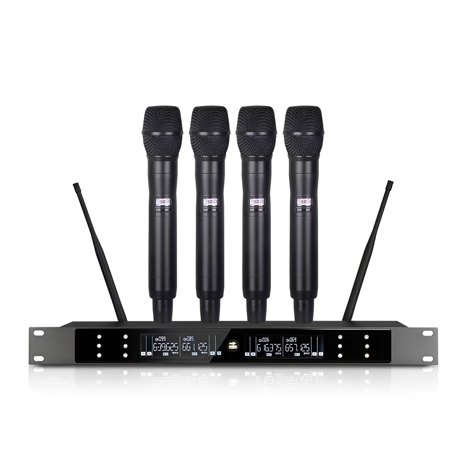ELEGAUDIO K8004 four-channel uhf wireless microphone system