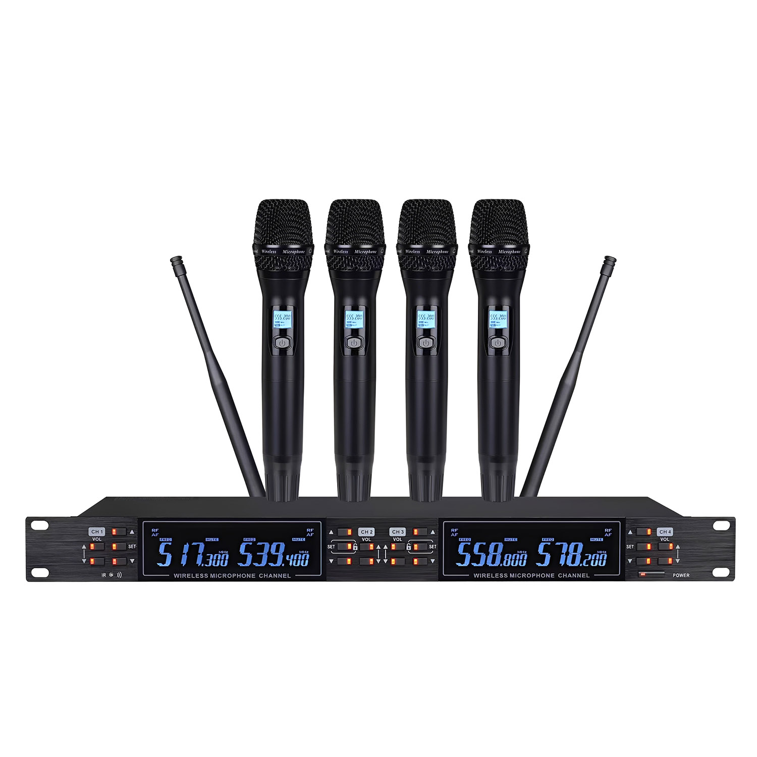 ELEGAUDIO GL-2021 four-channel long-range conference uhf system