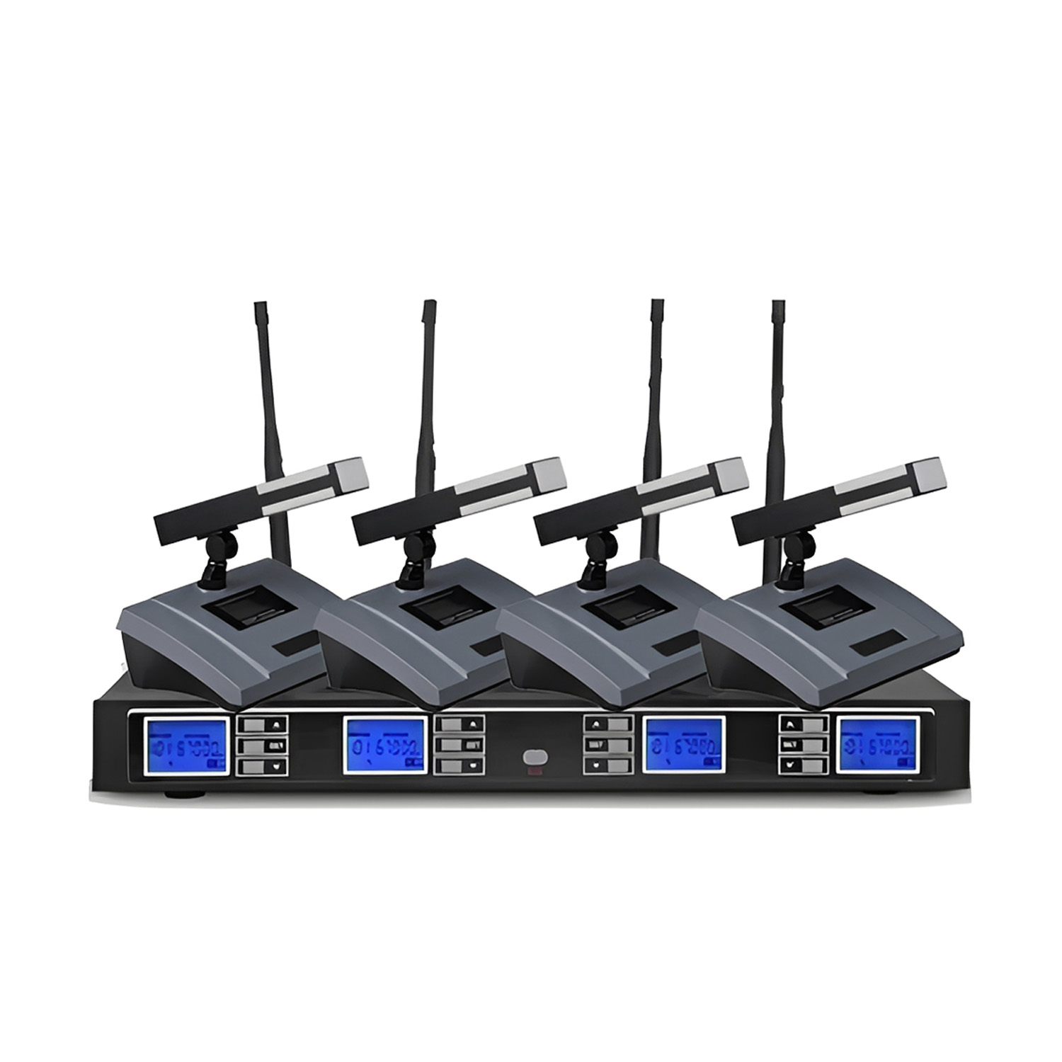 ELEGAUDIO GR-8840A four-channel conference uhf system