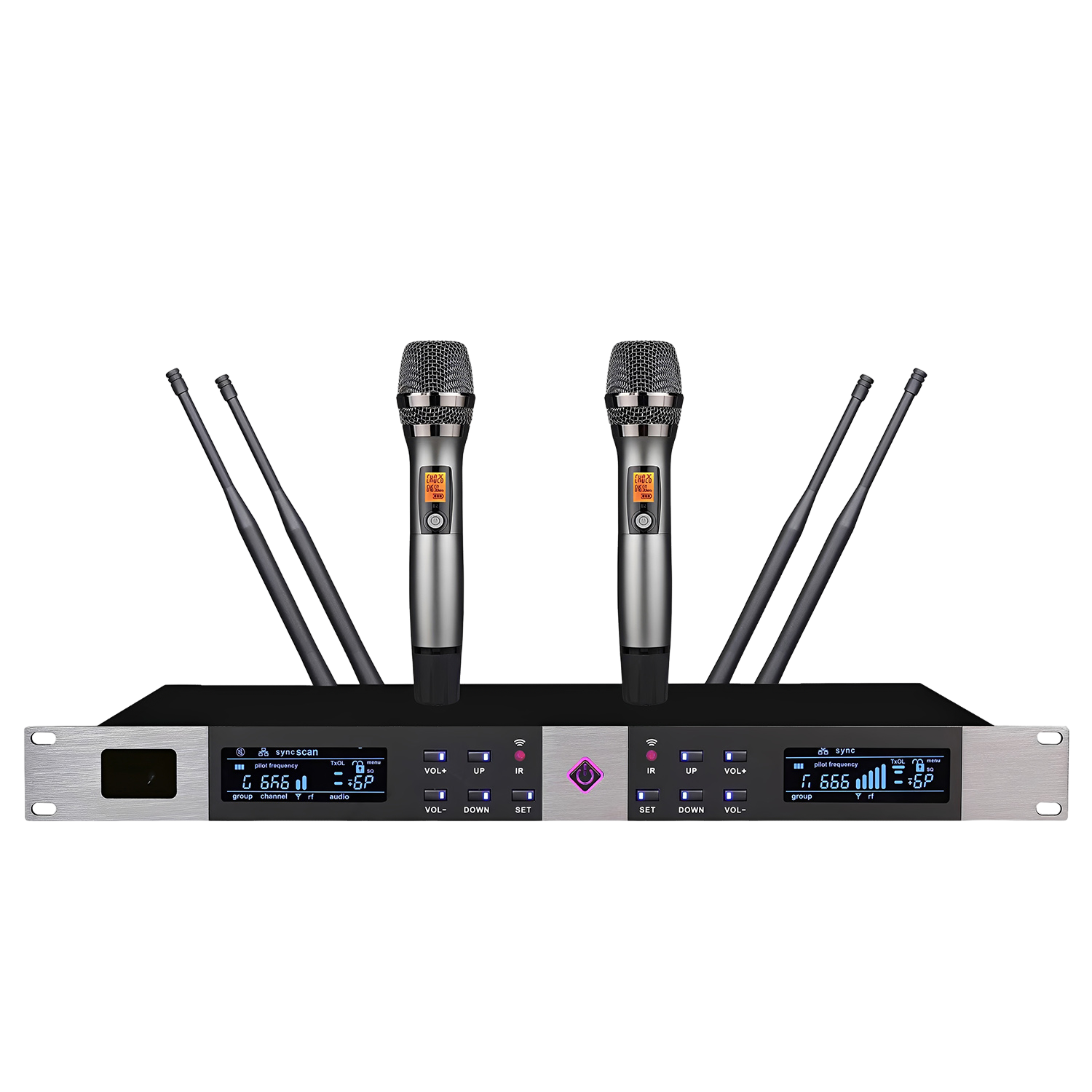 DG-8860 2 Channel Wireless Microphone