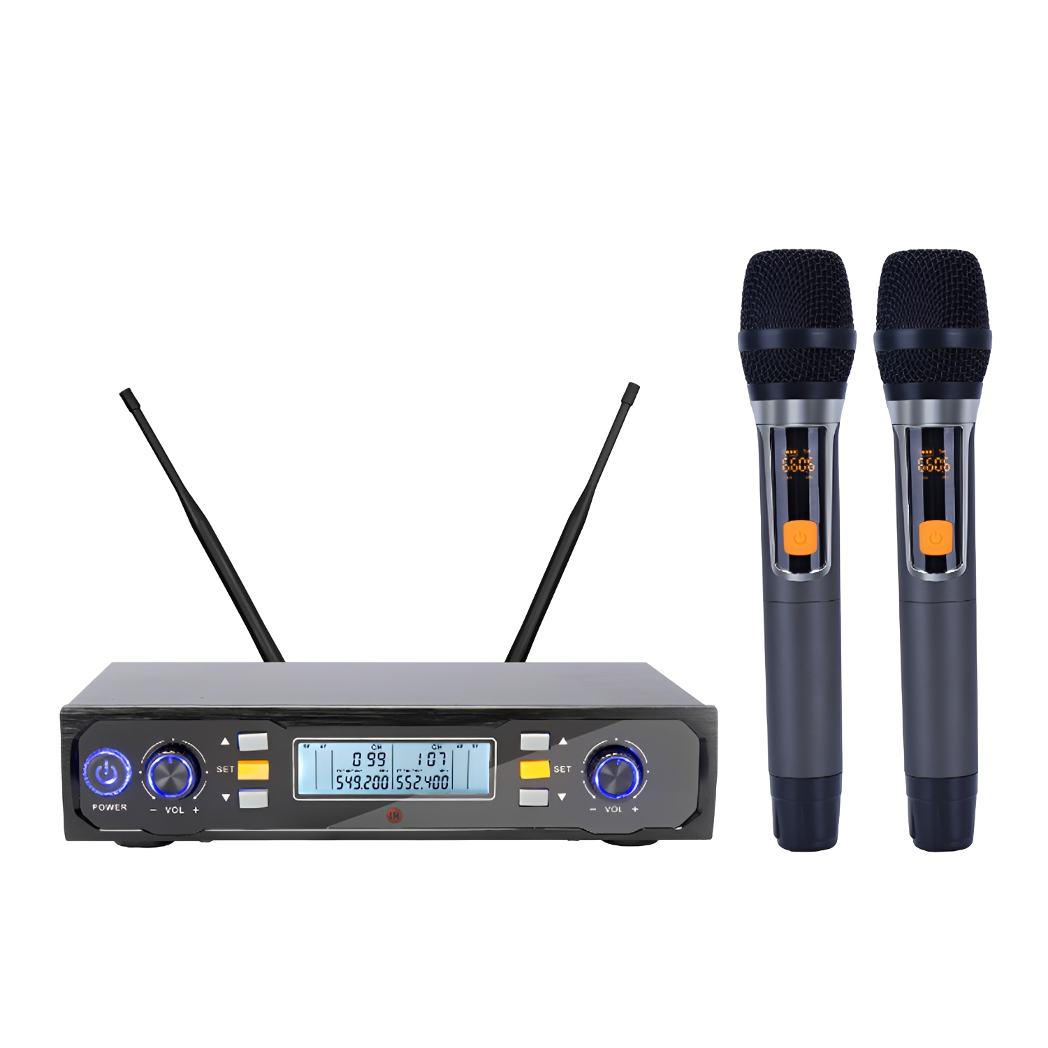 UK-8650 One for two U-segment Wireless Microphones