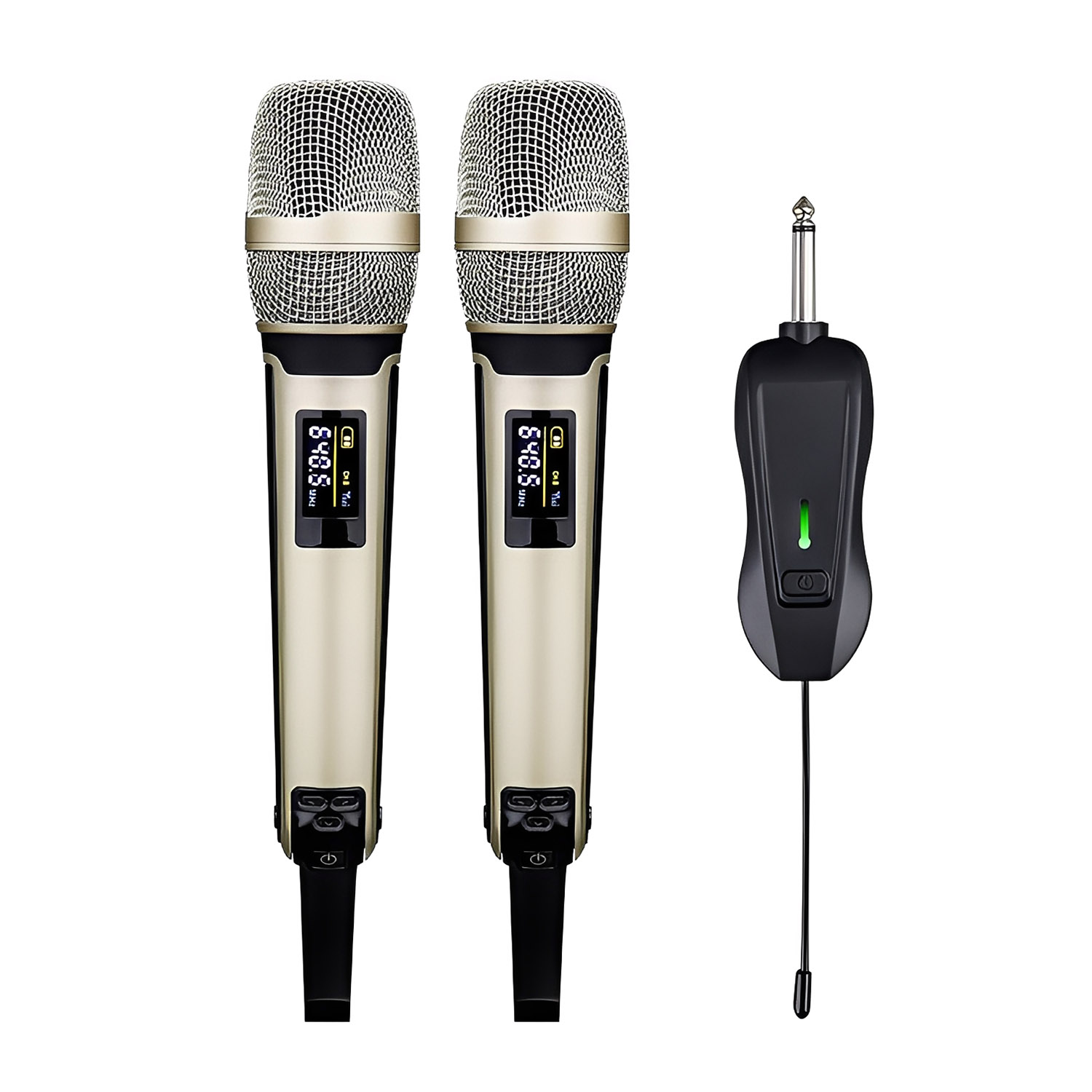 ELEGAUDIO B-SKM9000B two-handheld wireless microphone system