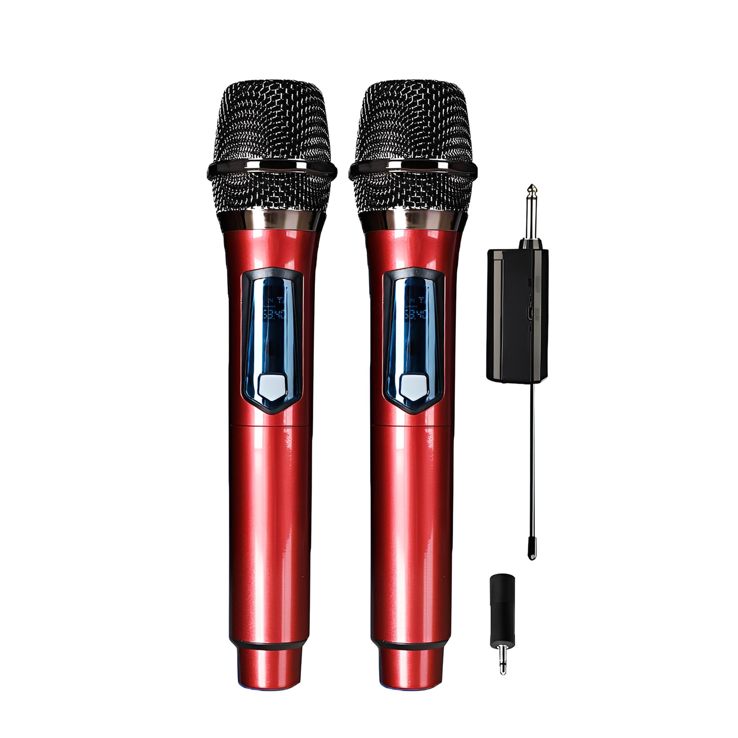 ELEGAUDIO U-108B rechargeable one-receiver/two-microphone system