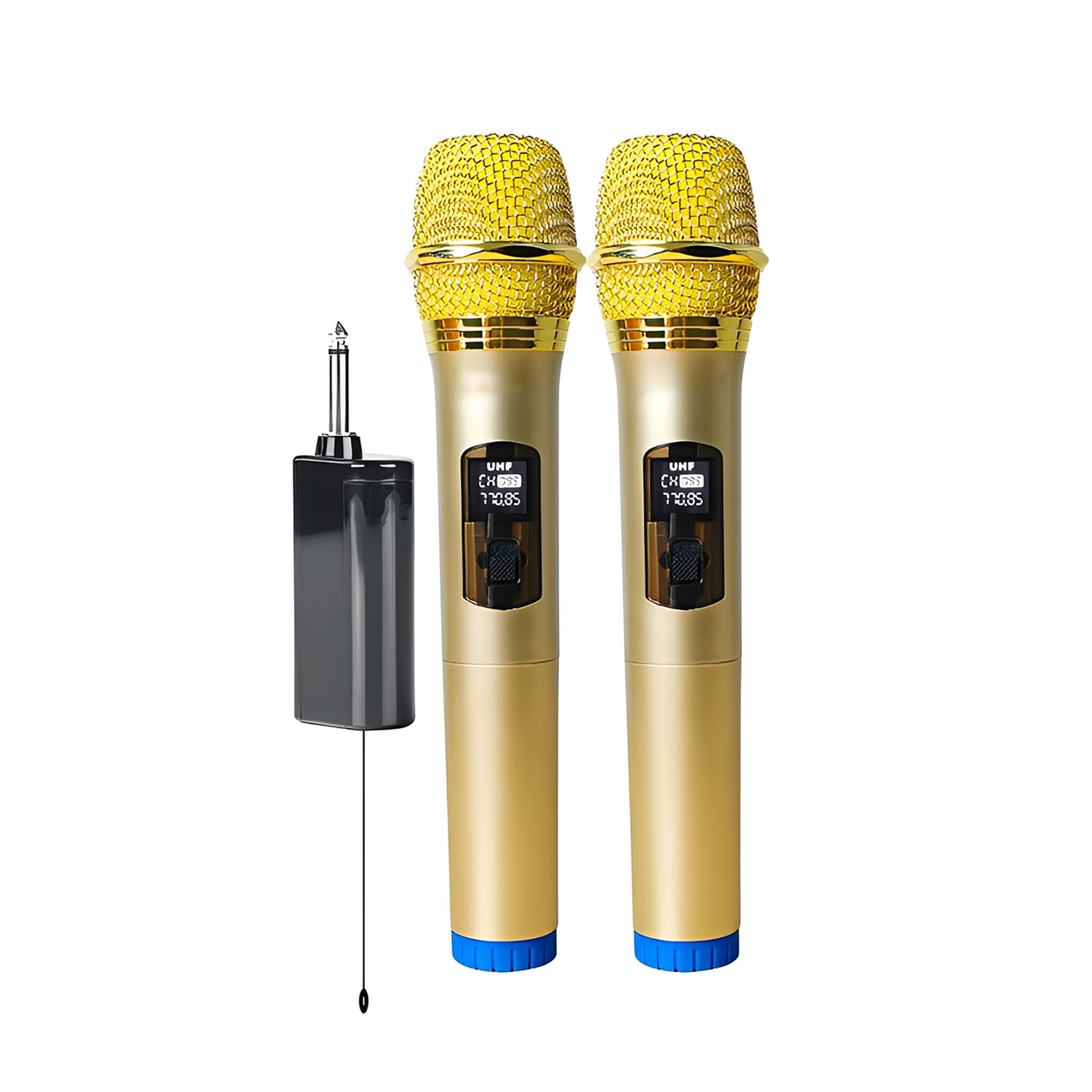 ELEGAUDIO U-W2GG one-receiver/two-microphone wireless system
