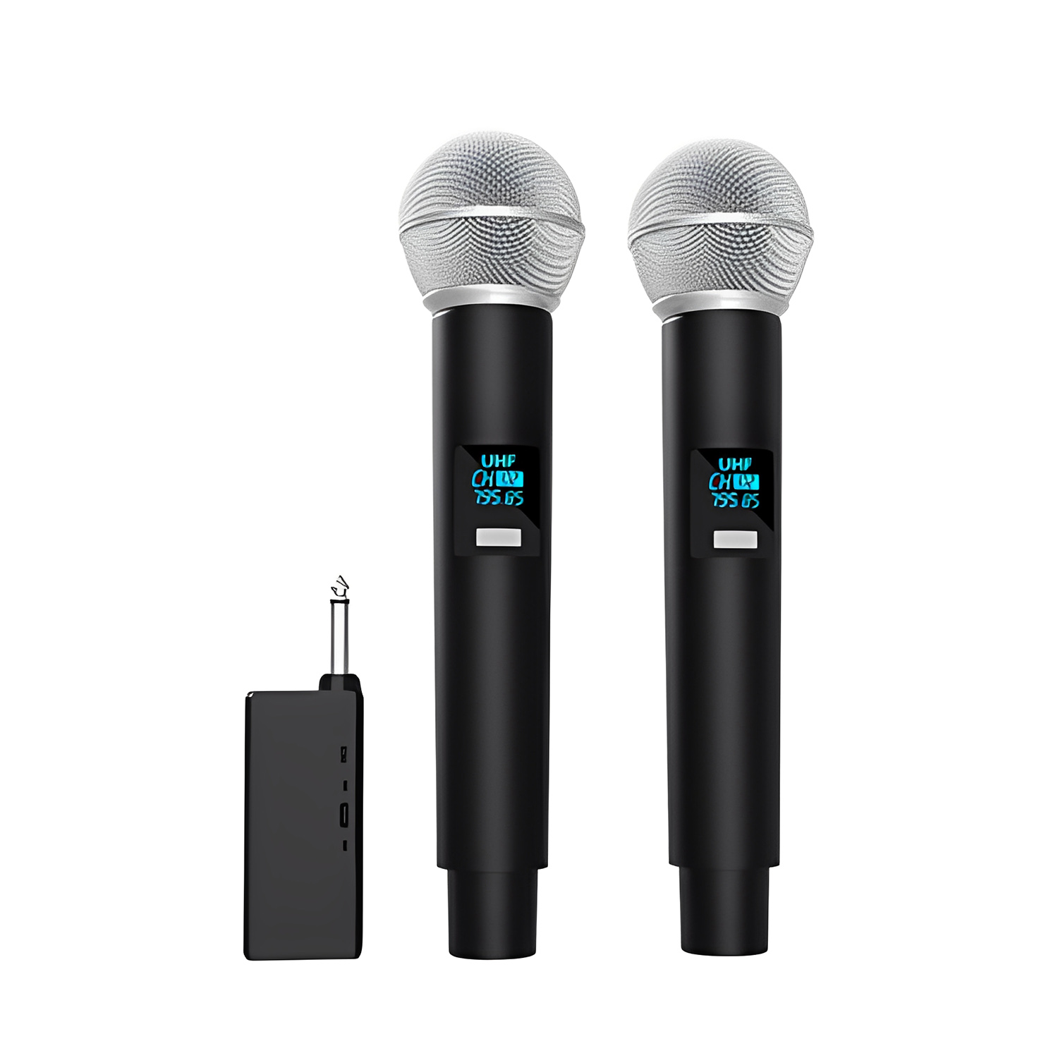 ELEGAUDIO K-500B dual 2.4G wireless handheld microphone system