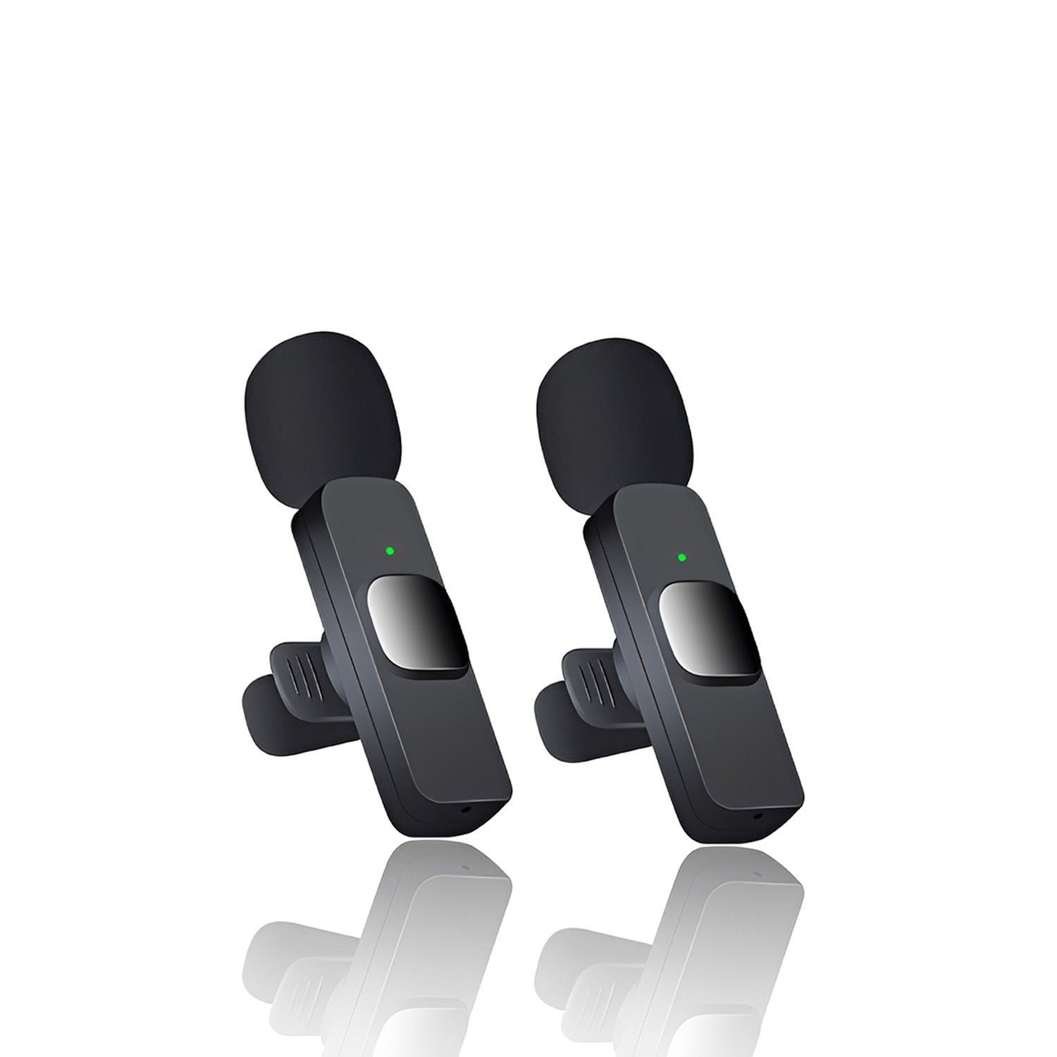 ELEGAUDIO K1 dual wireless lavalier microphone system