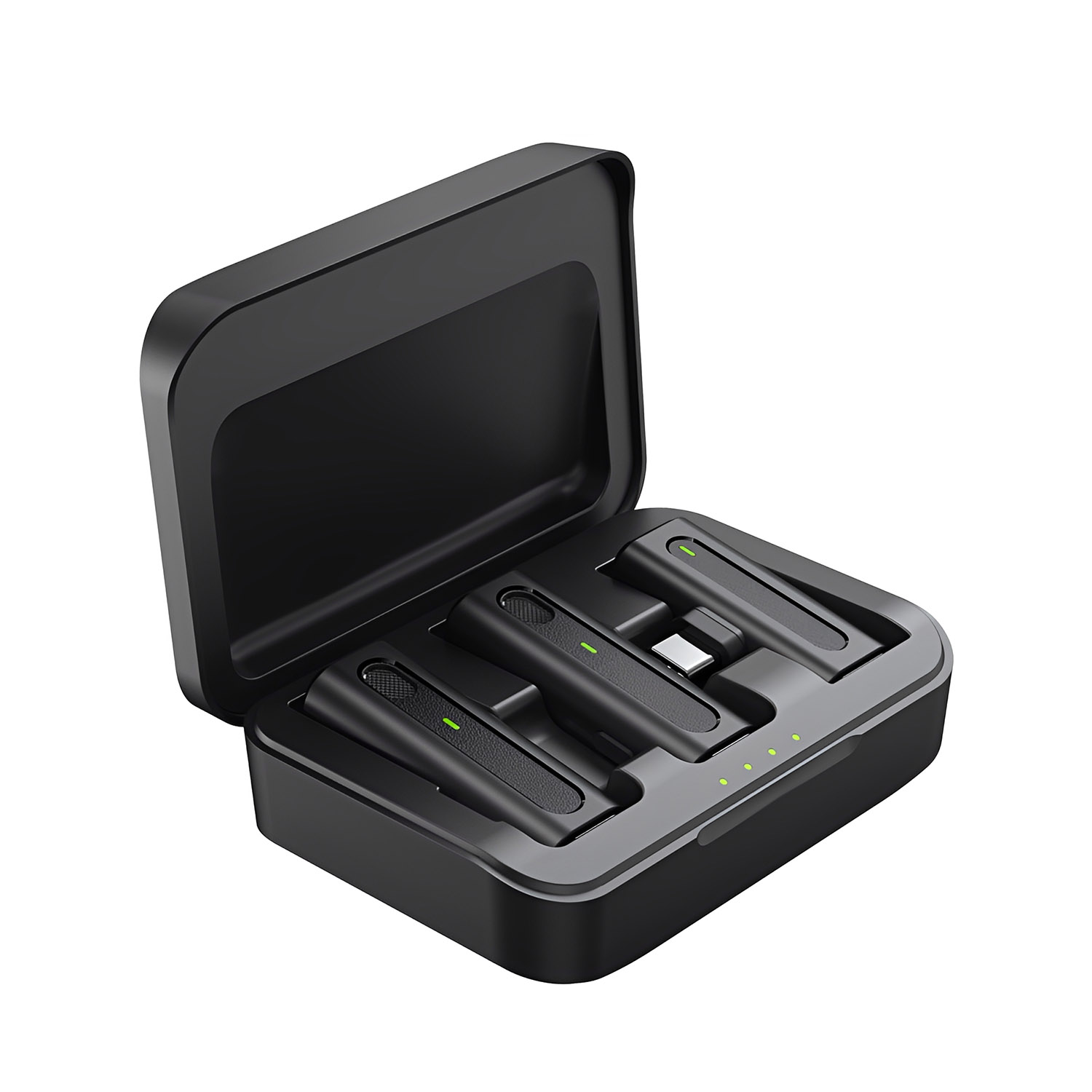 ELEGAUDIO M91 dual wireless lavalier microphone system