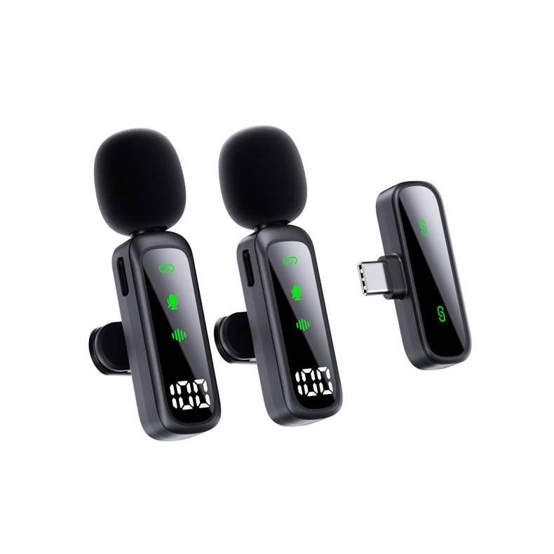 ELEGAUDIO T20 dual wireless lavalier microphone system