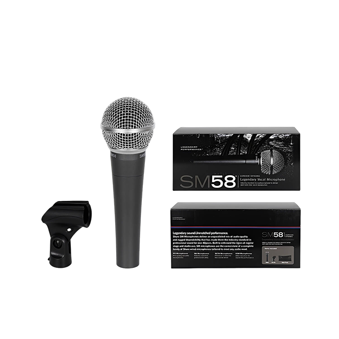 SM58LC Legendary Vocal Microphone Without Switch