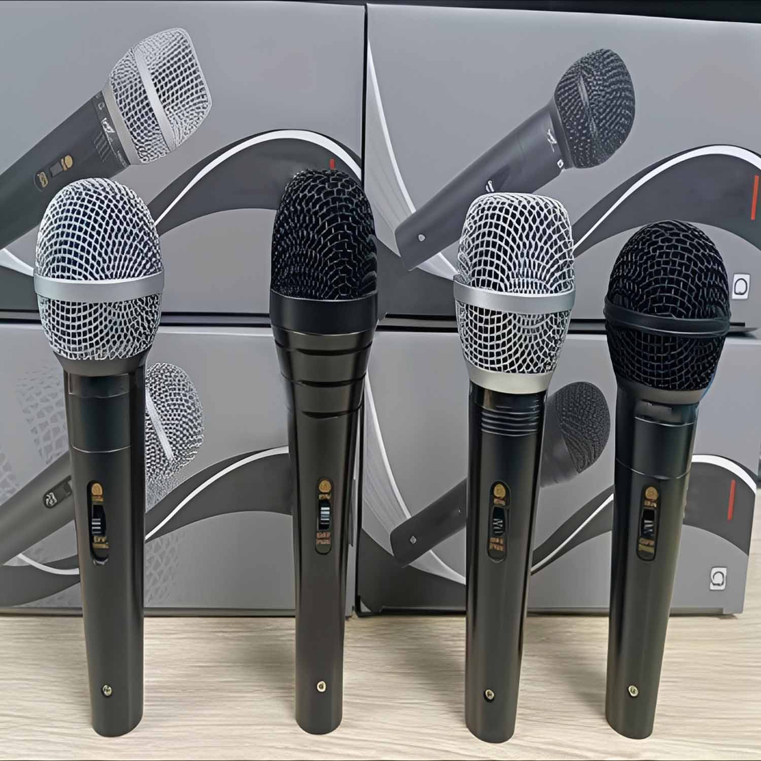 ELEGAUDIO 101XLR supercardioid wired dynamic vocal microphone view 4