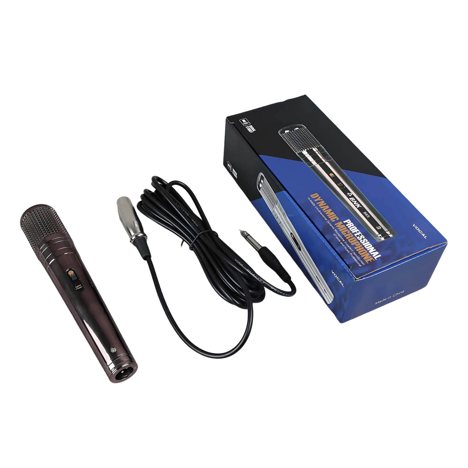 ELEGAUDIO B8S/B8A supercardioid wired dynamic vocal microphone view 5