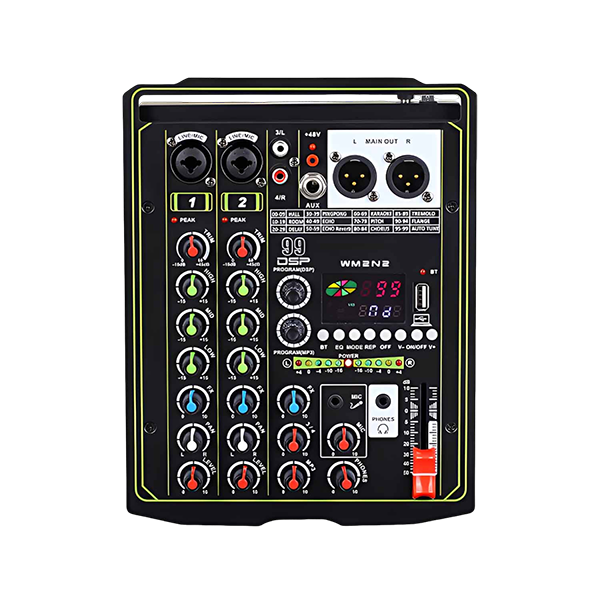 EC-04 USB 4-Channel Mixer Live Broadcast Function