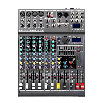 EF822XU 8-Channel Professional Mixing Console
