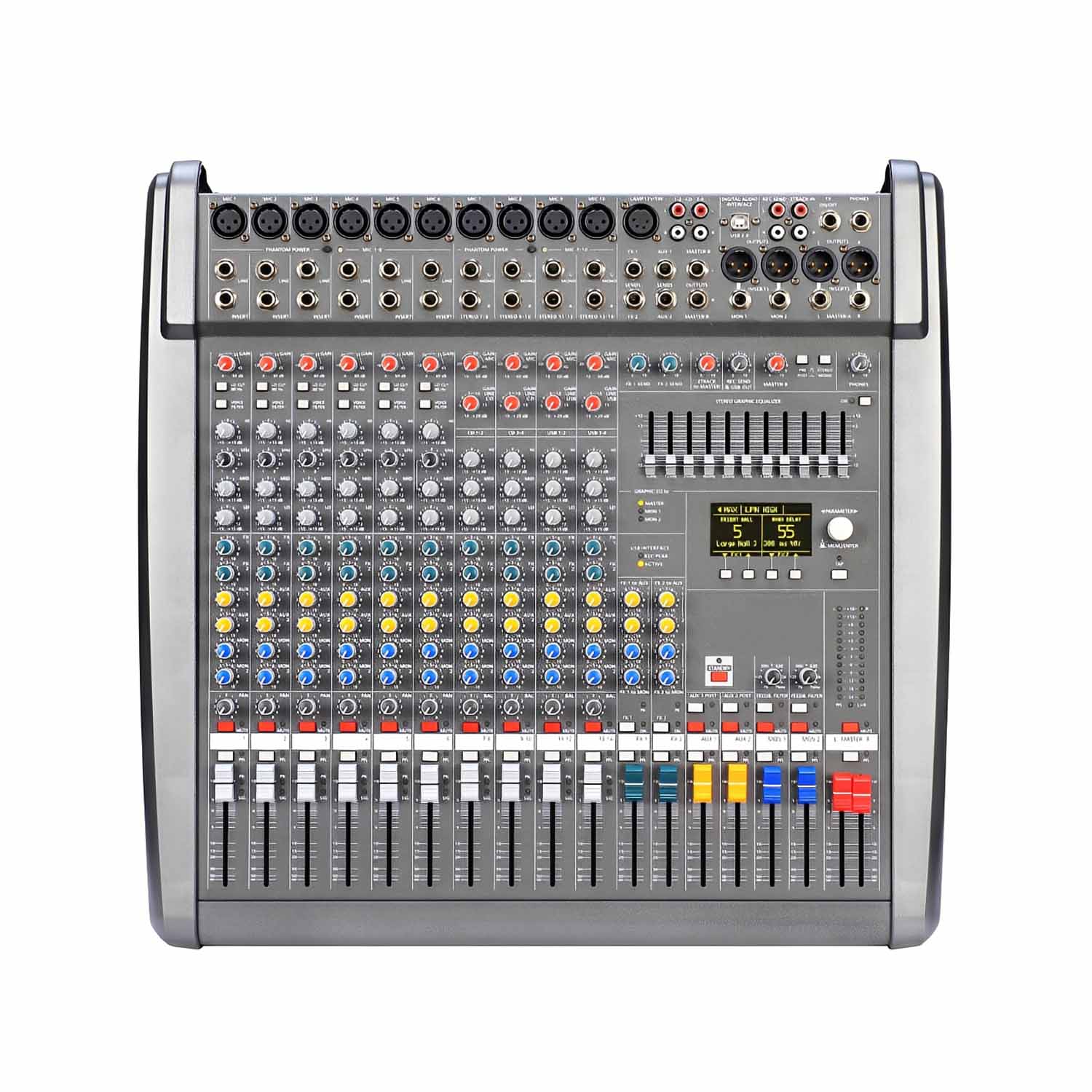 ELEGAUDIO CMS1000-3 10-channel USB professional mixer view 1