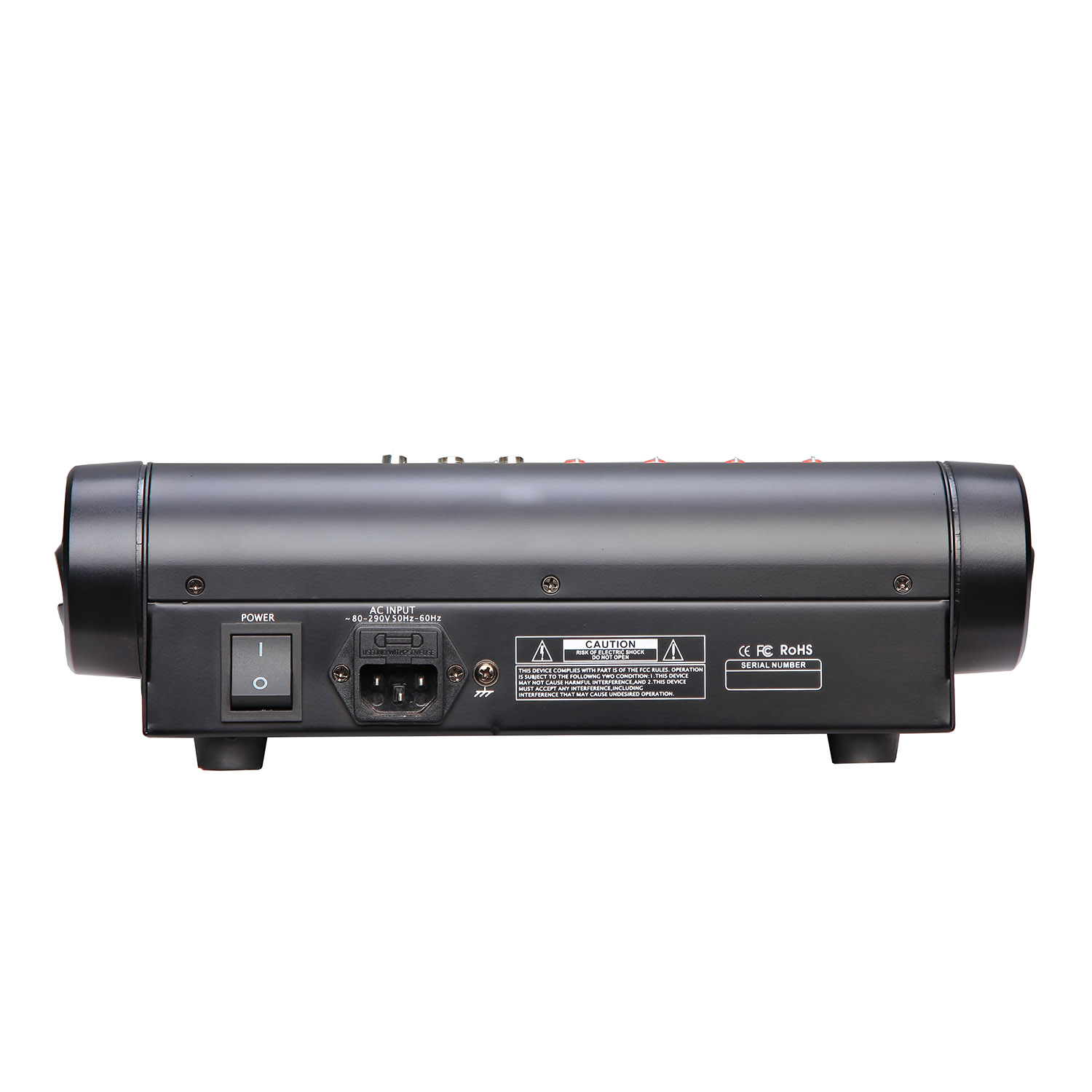 ELEGAUDIO M600T 4-channel USB Bluetooth mixer view 3