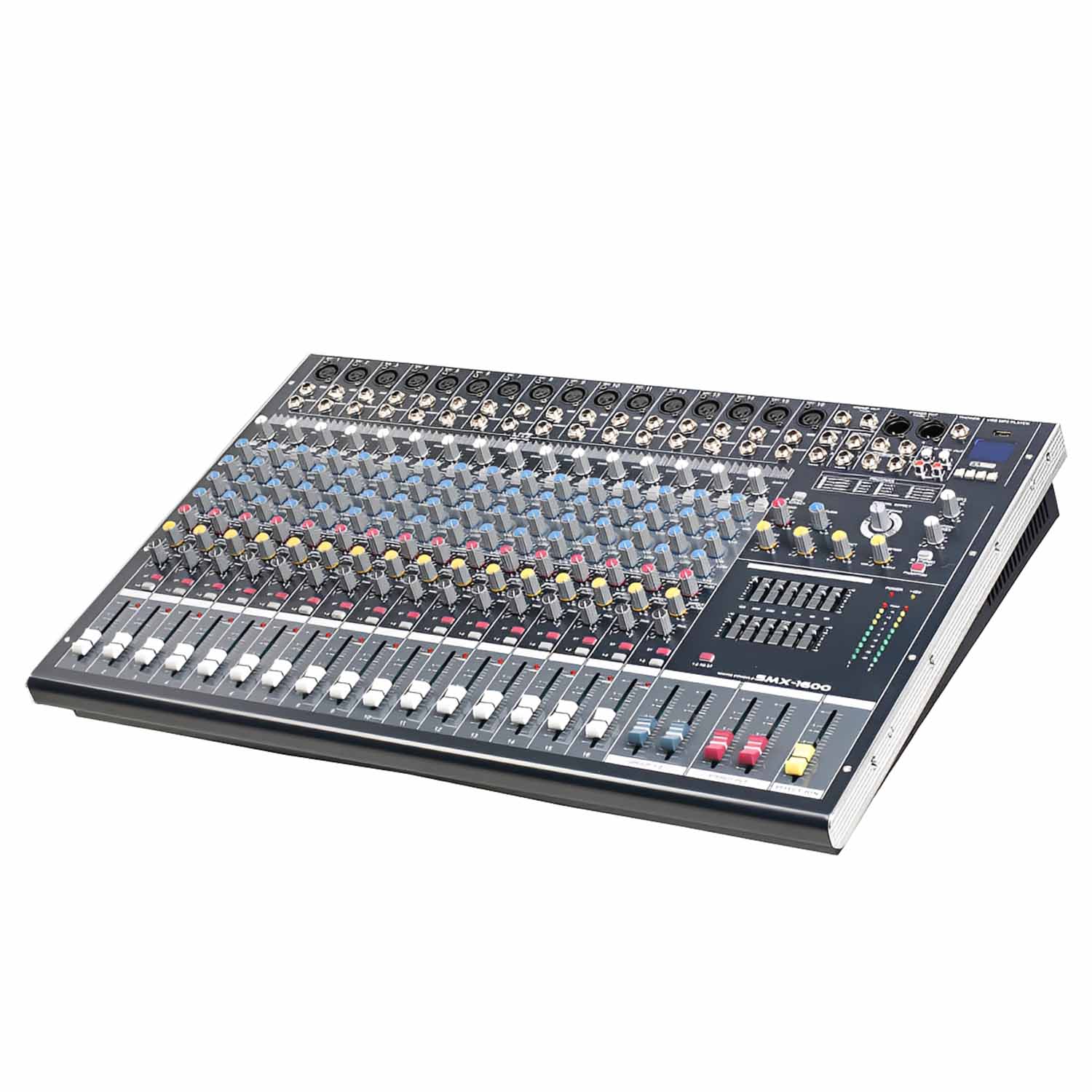 ELEGAUDIO SMX-1600 16-channel live sound mixer view 1