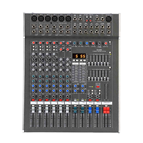 D-600 6-Channel Professional Mixing Console