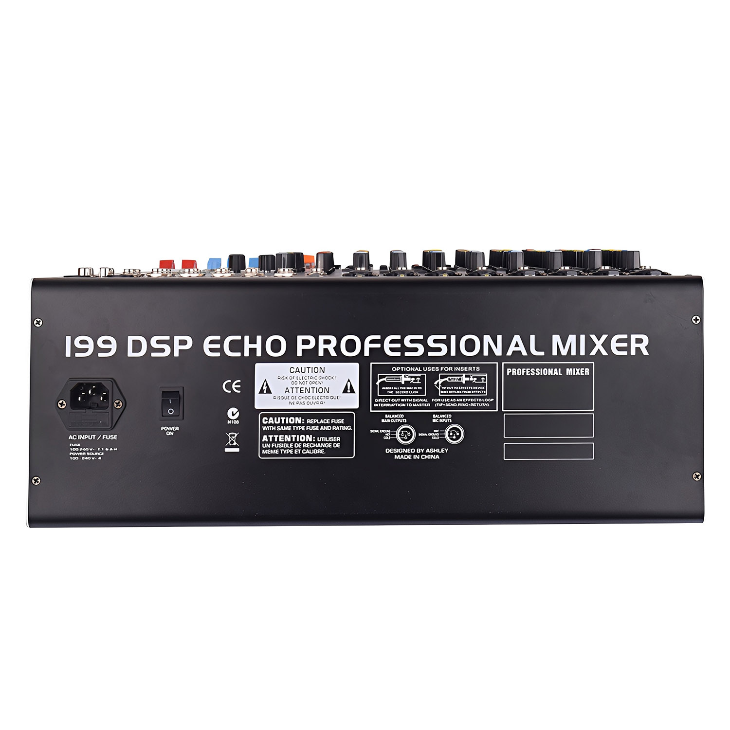 ELEGAUDIO GT-804FX 8-channel professional live mixer view 4