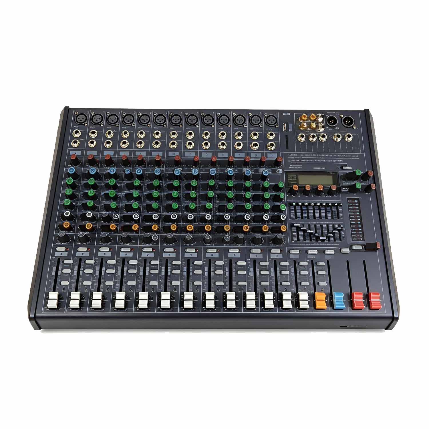 ELEGAUDIO LV-M1608FX 16-channel DSP mixing console view 1
