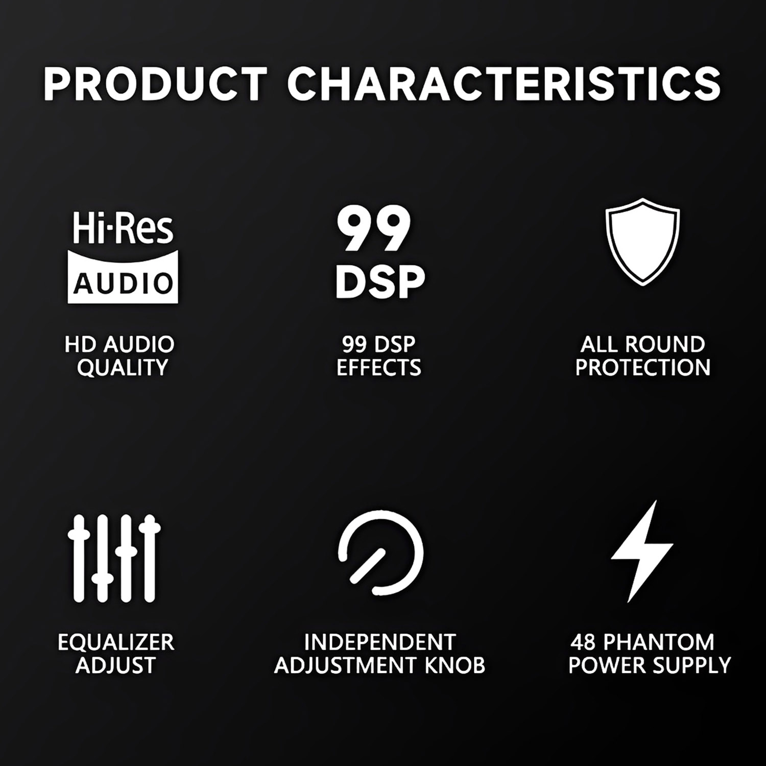 ELEGAUDIO PM-4 compact Bluetooth mixing console view 4