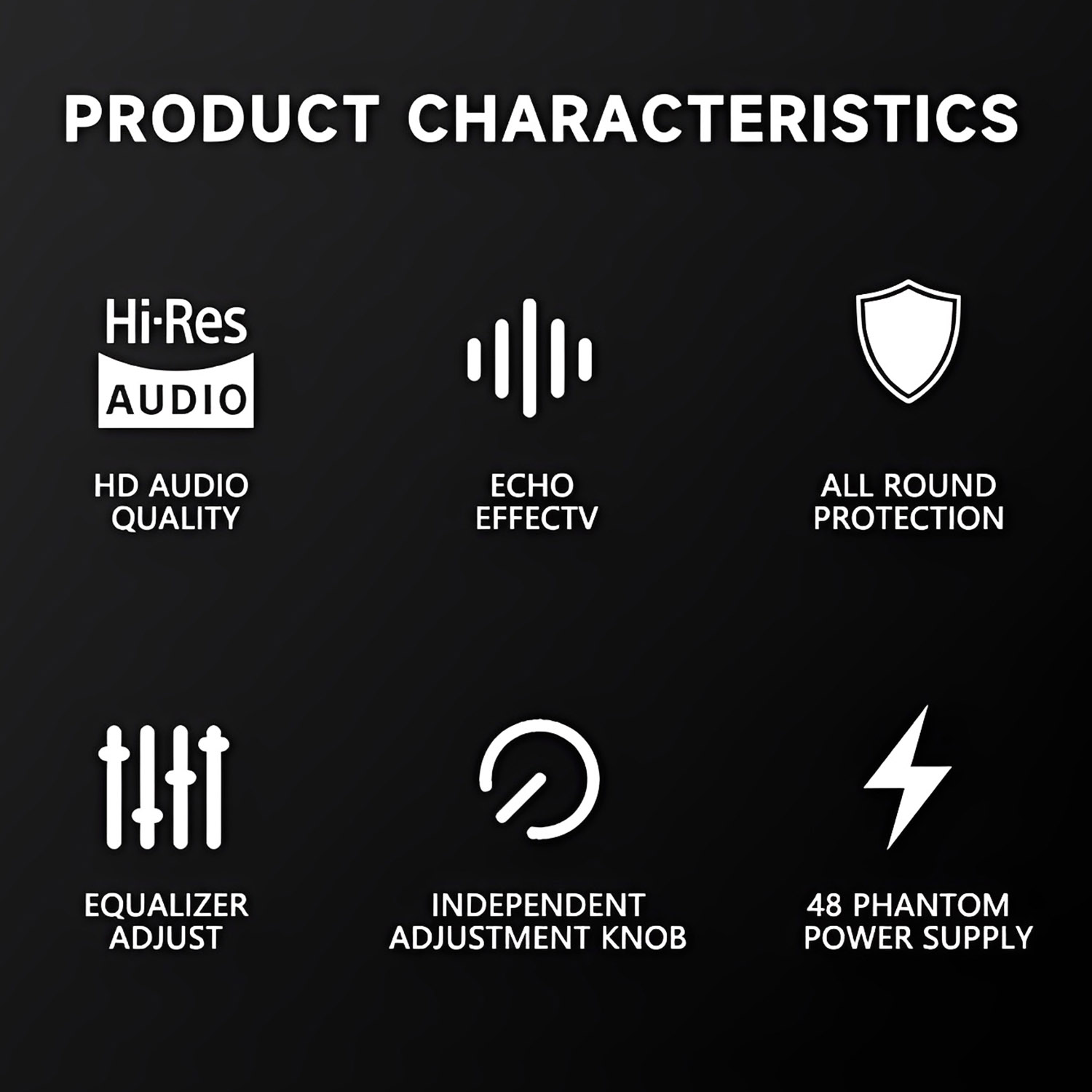 ELEGAUDIO PX4 compact Bluetooth mixing console view 5