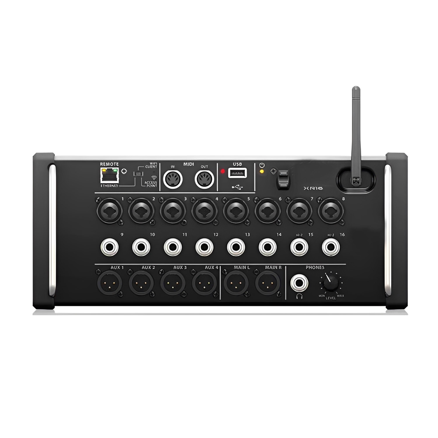 XR16 16 channel rack digital mixer view 1