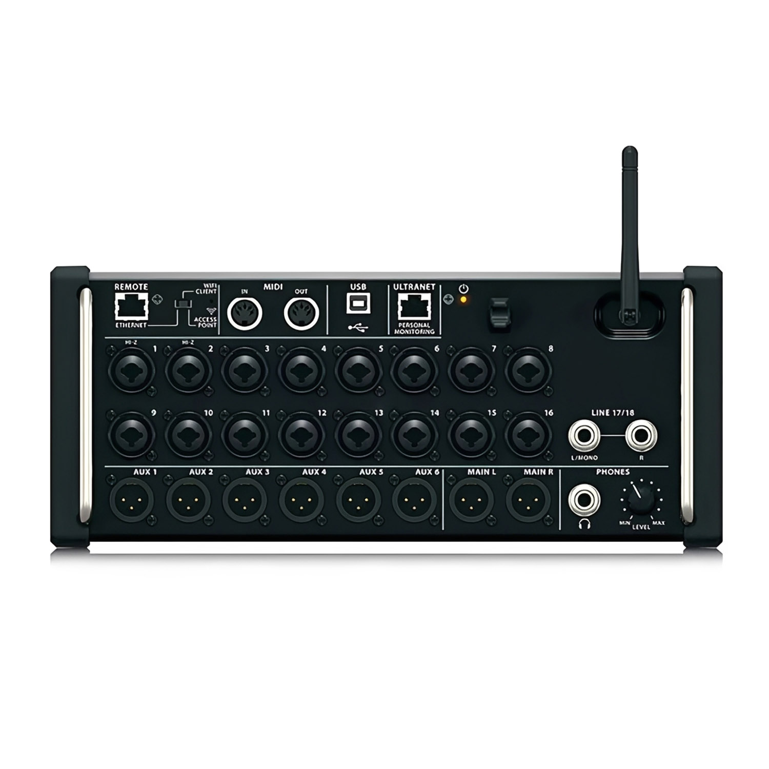 XR18 18 channel rack digital mixer view 1