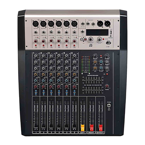 LV-60 Professional Amplifier Mixing Console