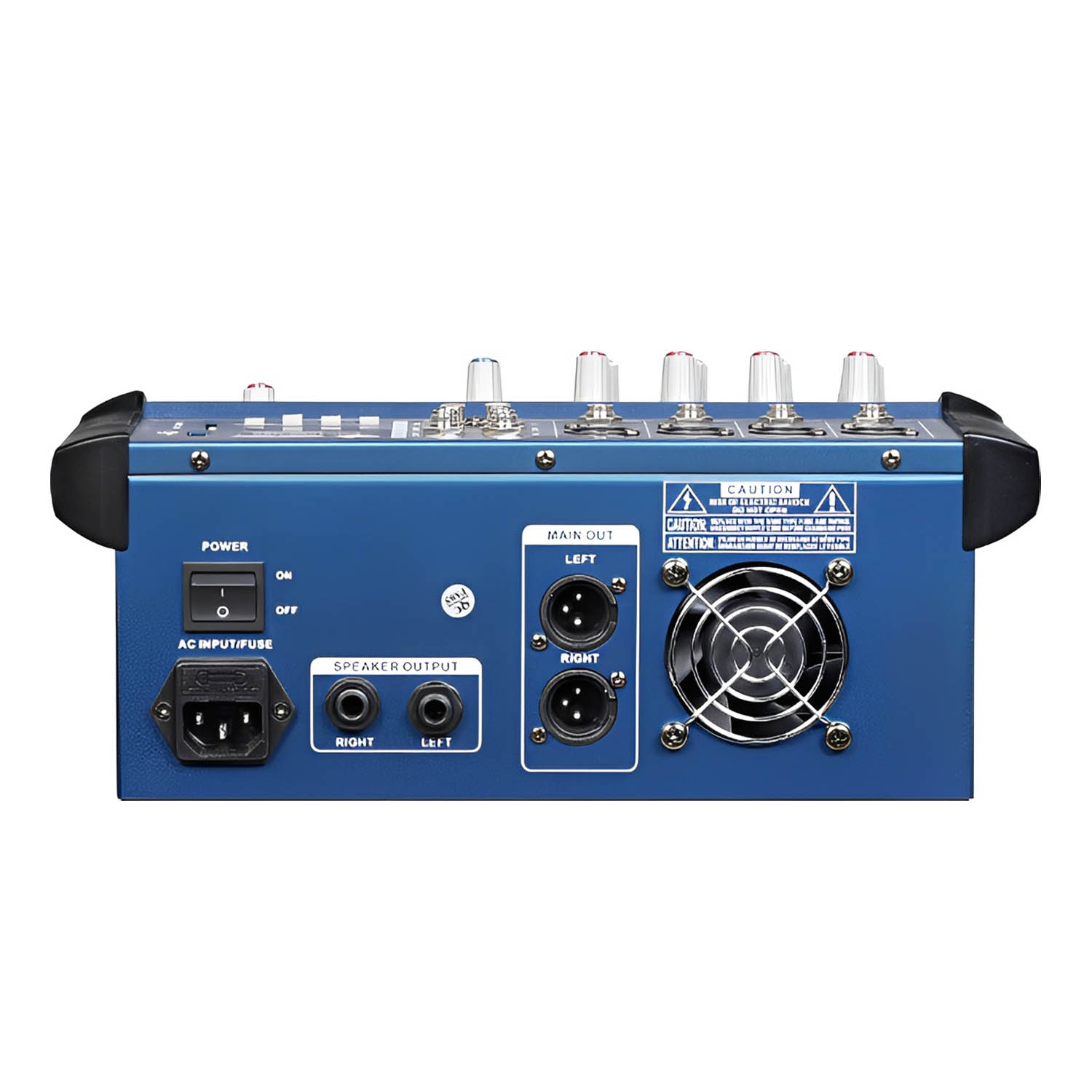 PMX-402D professional powered mixing console view 4