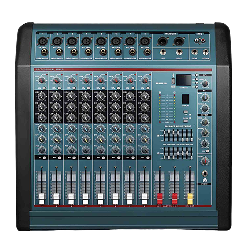 MX-608D Professional Amplifier Mixing Console