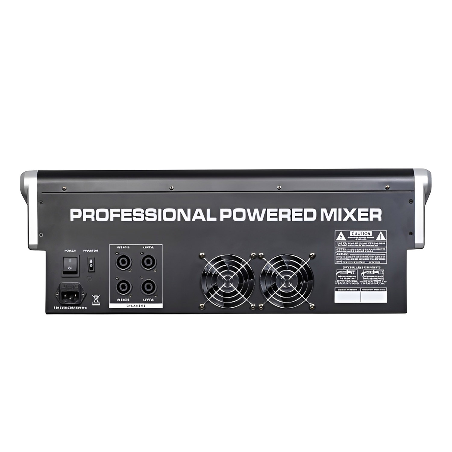 KC-120 professional powered mixing console view 5