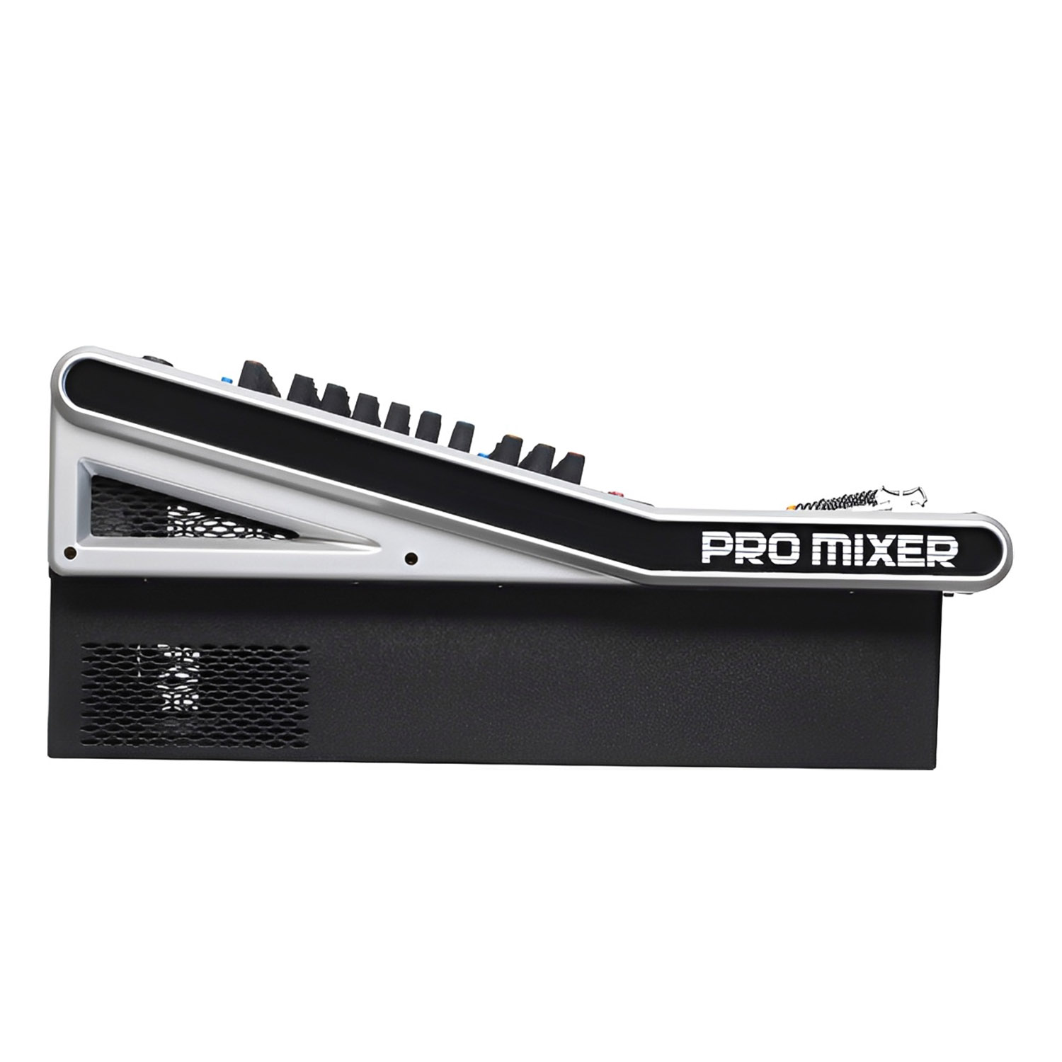 KC-120 professional powered mixing console view 4