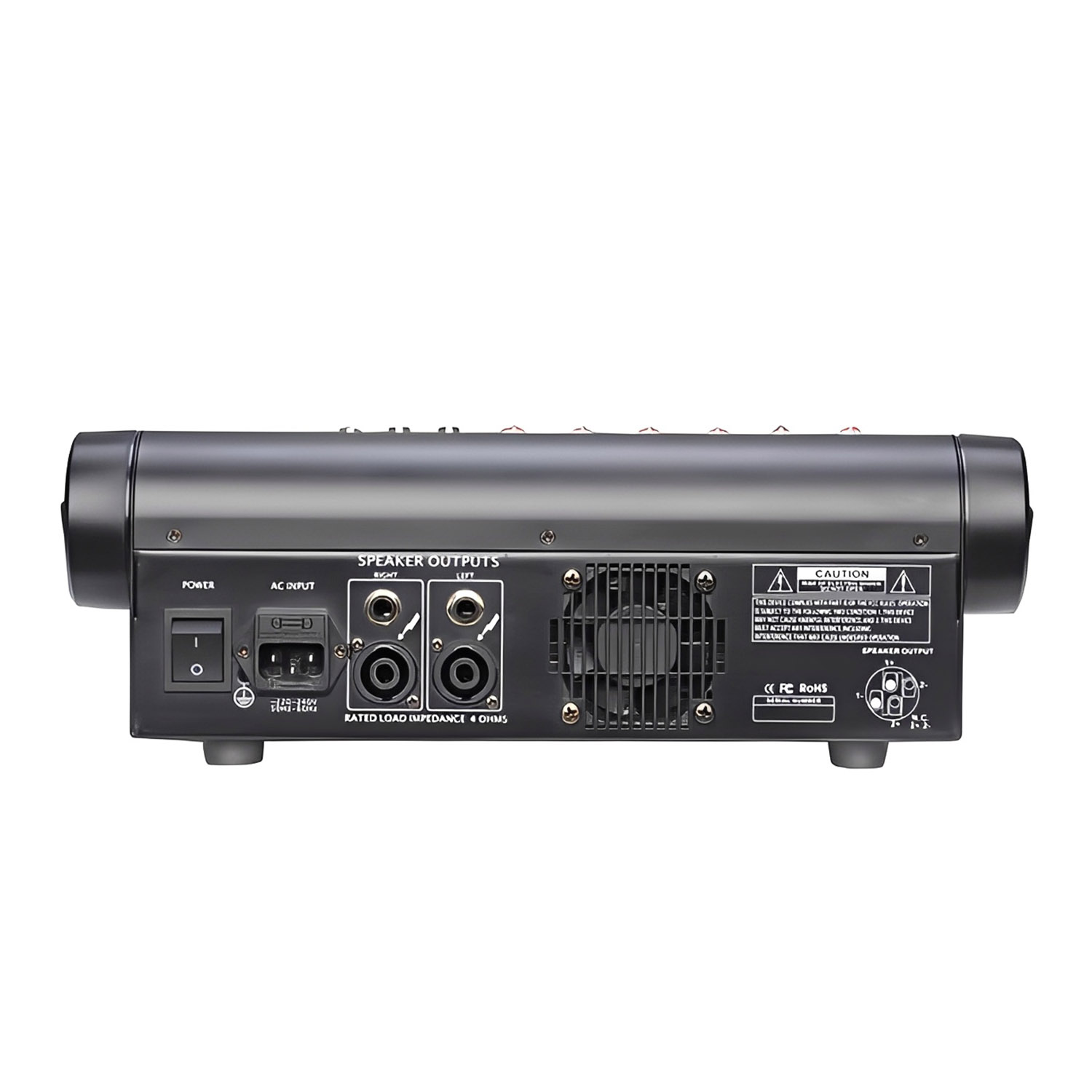 P800T professional powered audio mixer view 5
